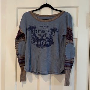 We The Free Chestnut Hill Camp Waffle Shirt